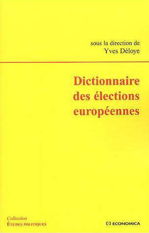 Dictionnaire des élections européennes